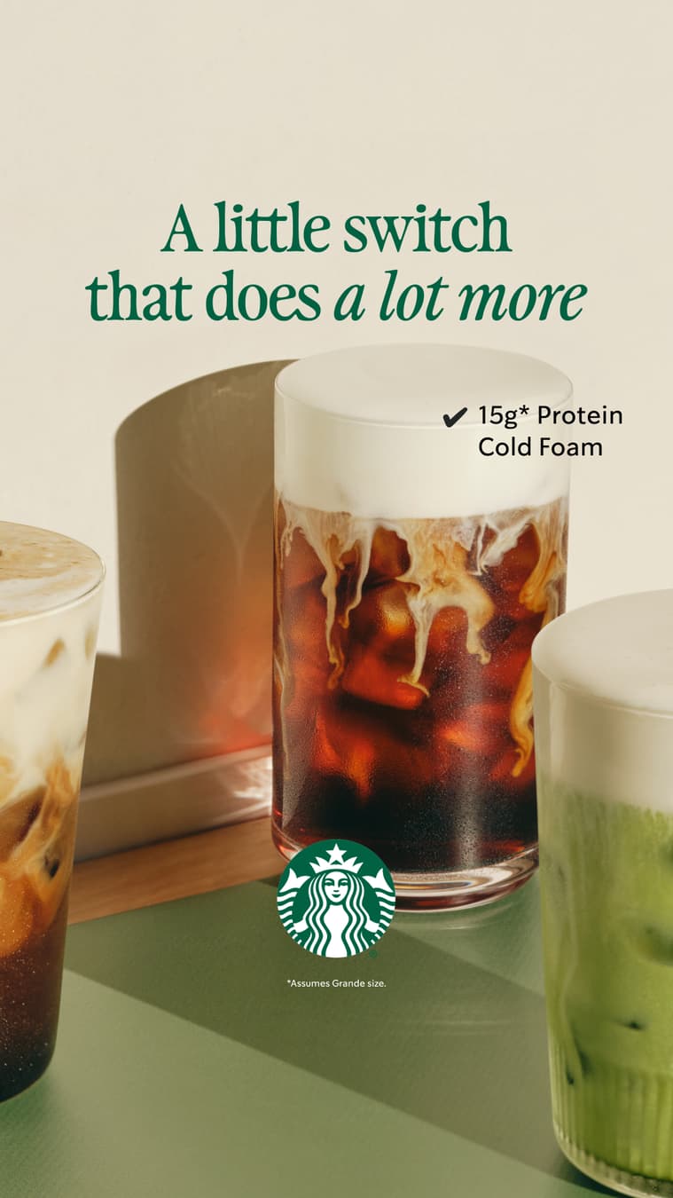 Starbucks ad: A switch that adds up