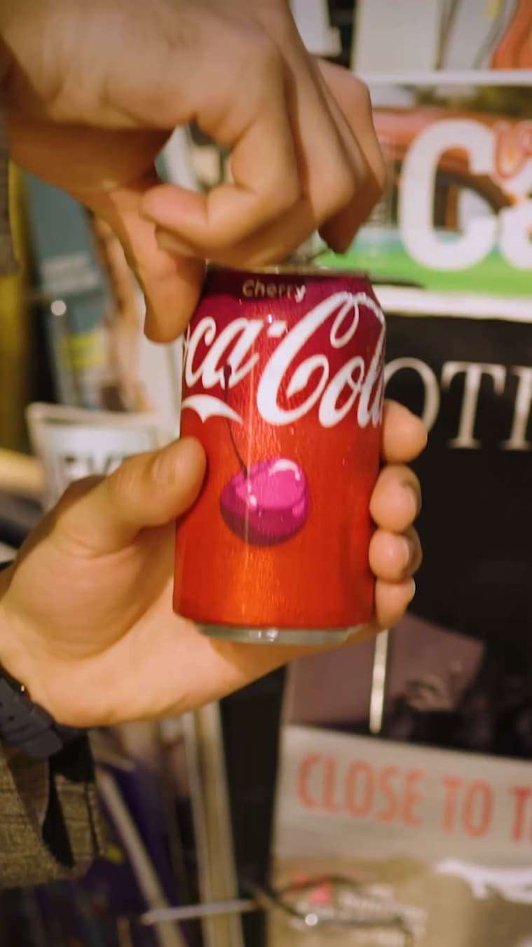 Coca-Cola ad: Choose your cherry favorite