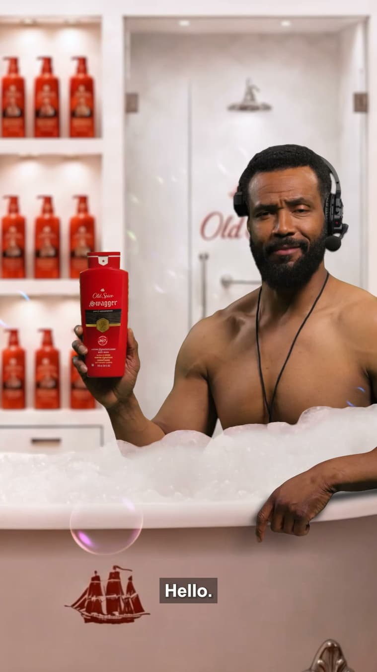 Old Spice ad: 24/7 Lasting Freshness