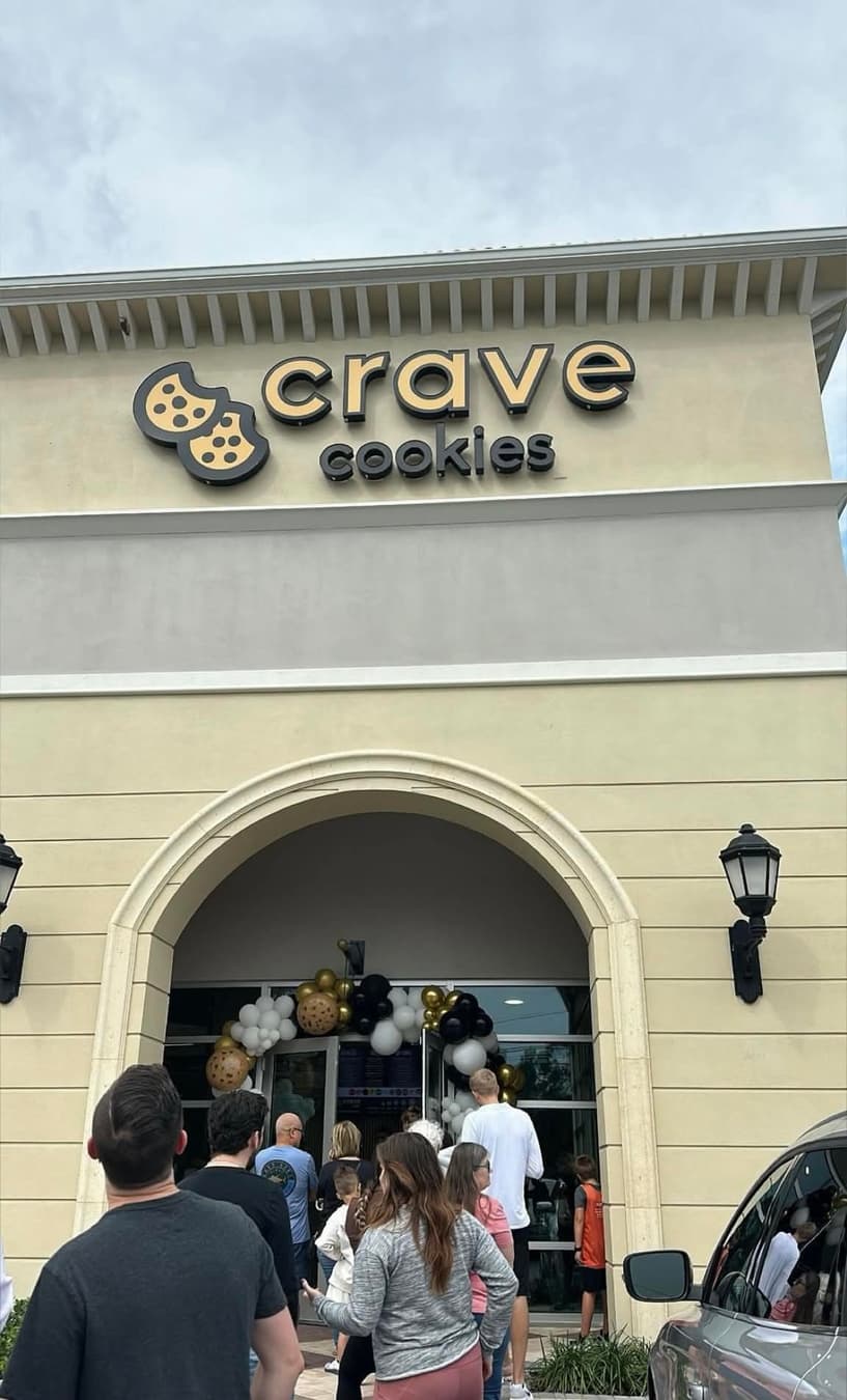 Crave ad: Crave Cookies Franchise Opportunity