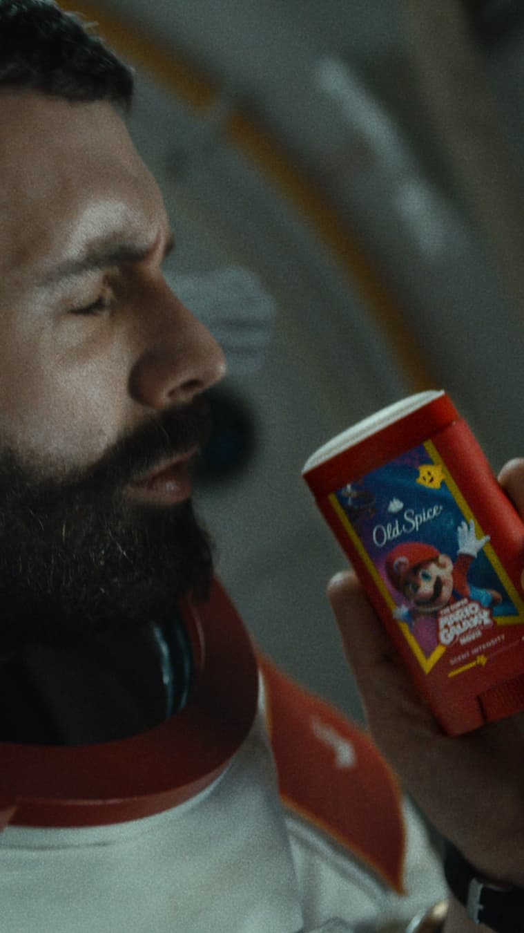 Old Spice ad: Old Spice Men’s Deodorant Aluminum Free, Cosmic Quest, Scent of Star Showers, Old Spice x…