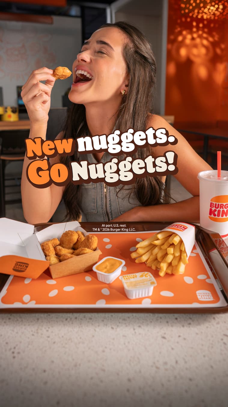 Burger King ad: New Nuggets make you Go Nuggets