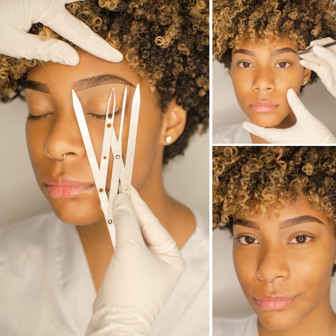 Brows, Blades & Babes ad, one of our beauty ads