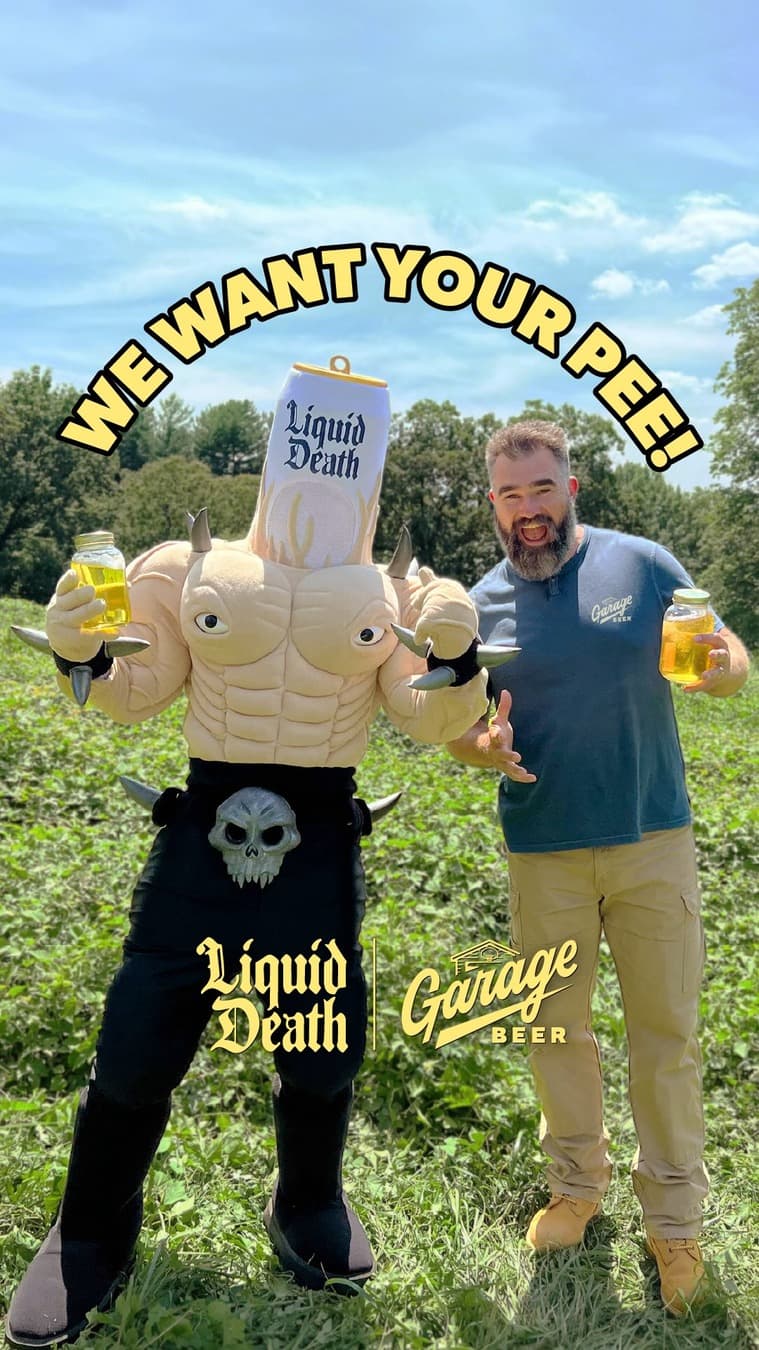 Liquid Death ad