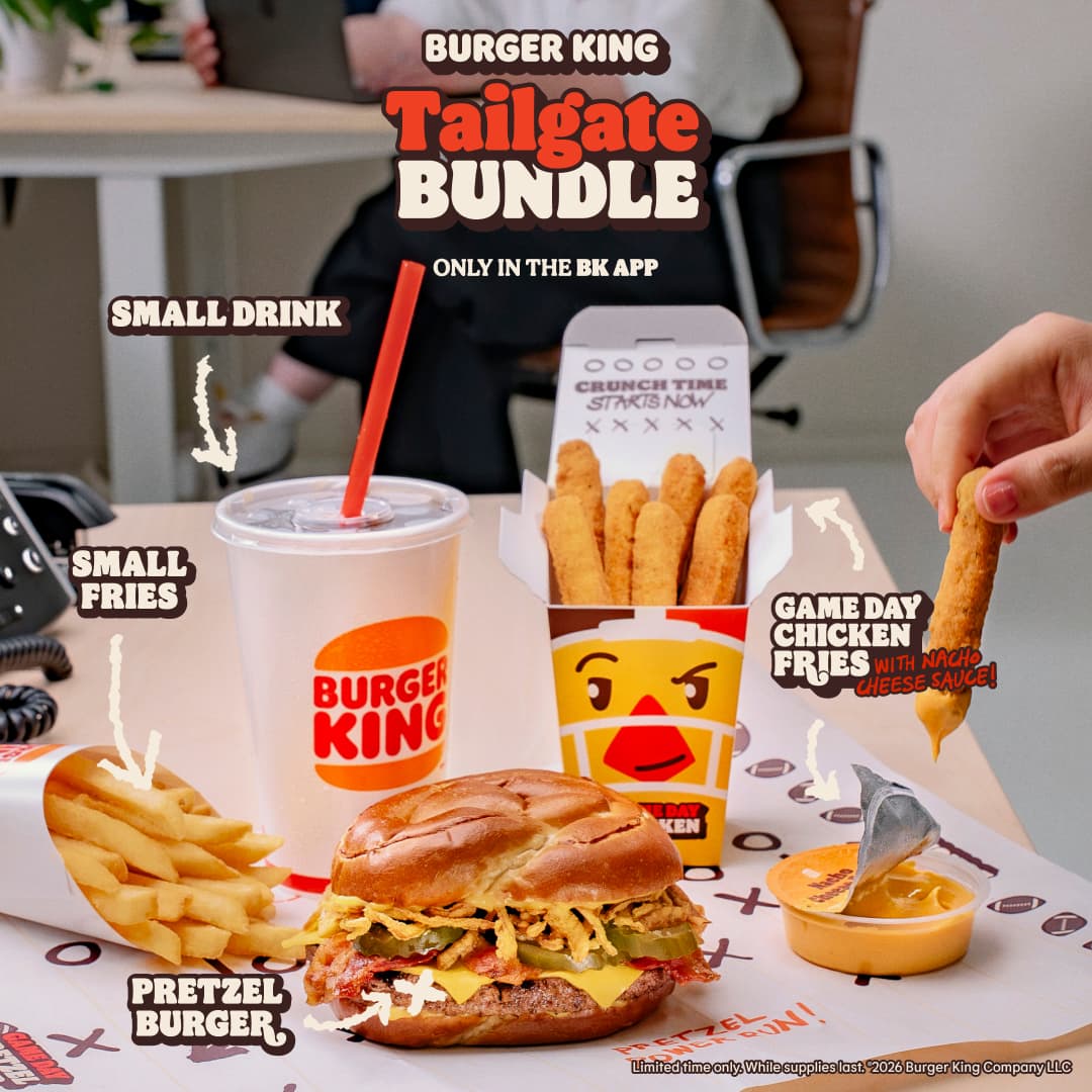 Burger King ad: Time to Tailgate