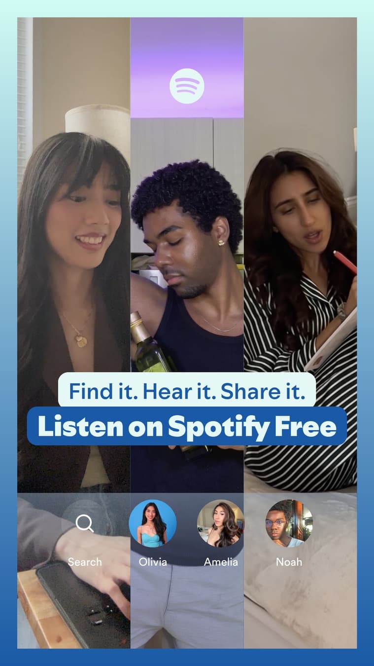 Spotify ad: Get Spotify Free