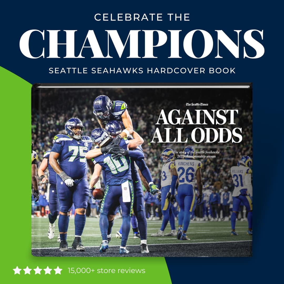 Pediment Publishing ad: Seahawks Championship Season (Hardcover Book)
