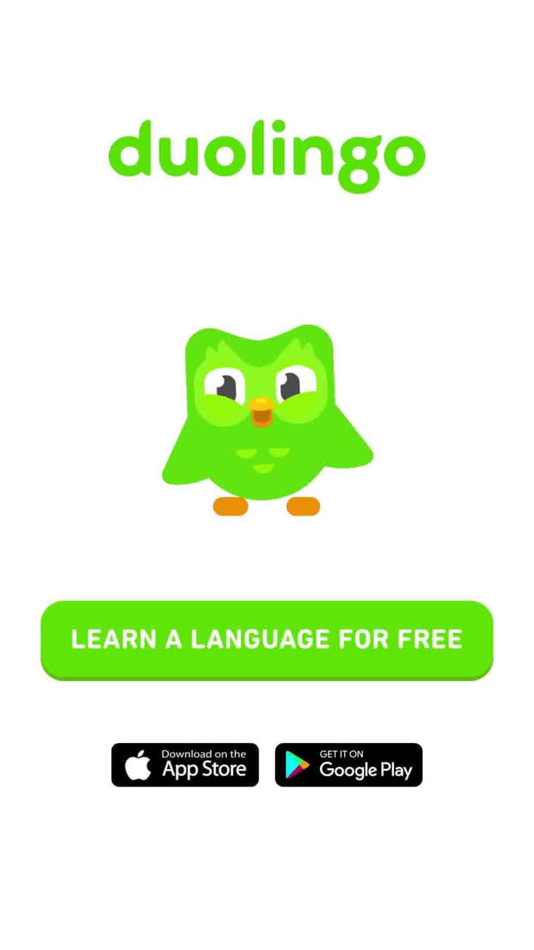Duolingo ad: Build Your Language Fluency