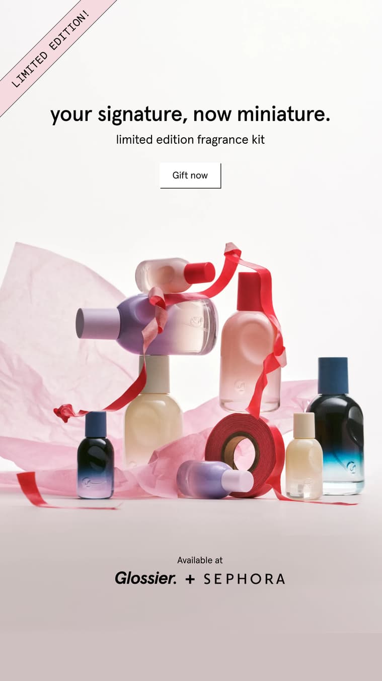 Glossier ad: Glossier You Mini Wardrobe Kit