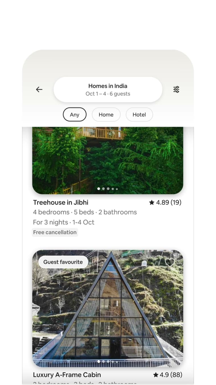 Airbnb ad