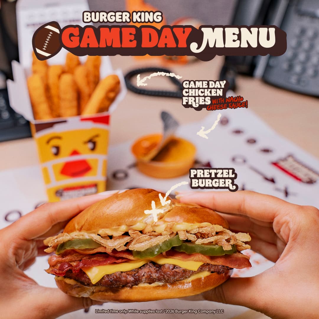 Burger King ad: Cheer For Game Day