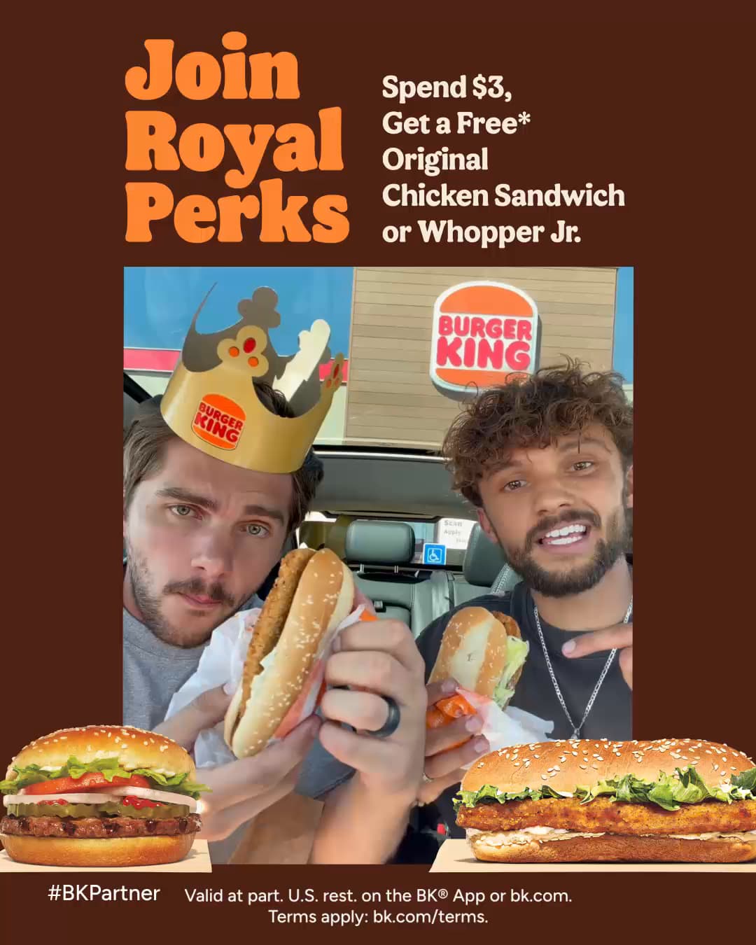 Burger King ad: New to Royal Perks?