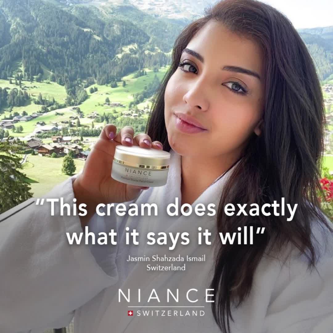 Niance Switzerland ad, one of our skincare ads