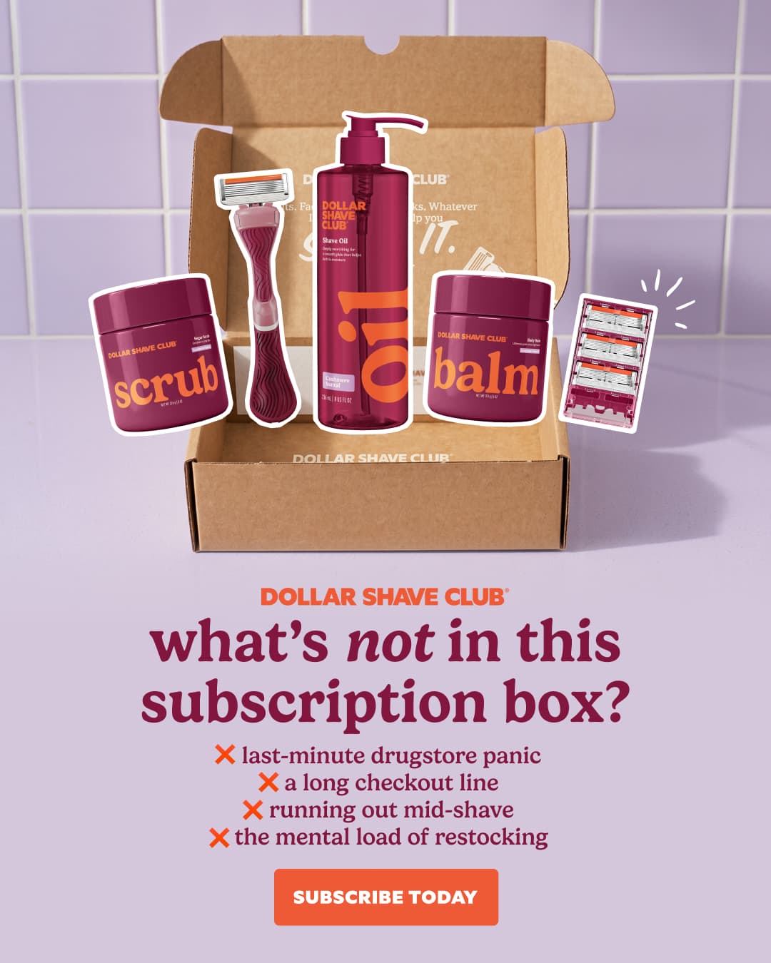 Dollar Shave Club ad: Stay Smooth on Your Terms