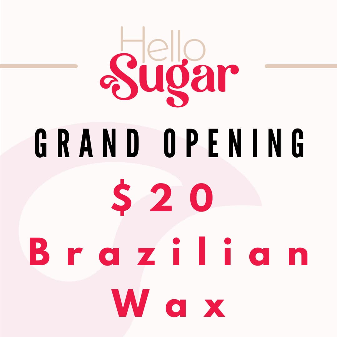 Hello Sugar ad, one of our salon ads