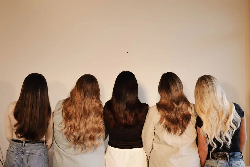 Three Strands Salon ad: Custom Color & Luxury Extensions