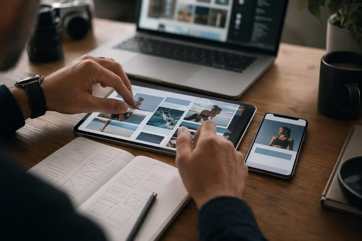 Writing the ad itself