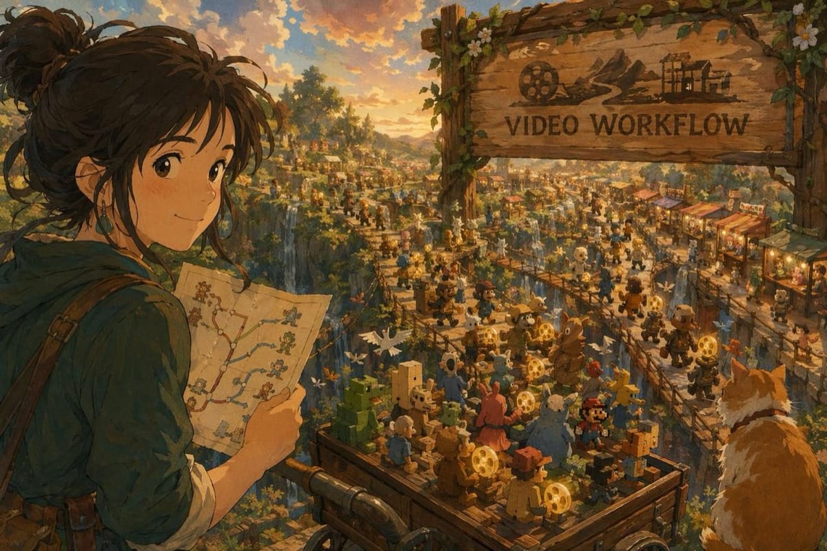 AI animation ads: a parallel workflow