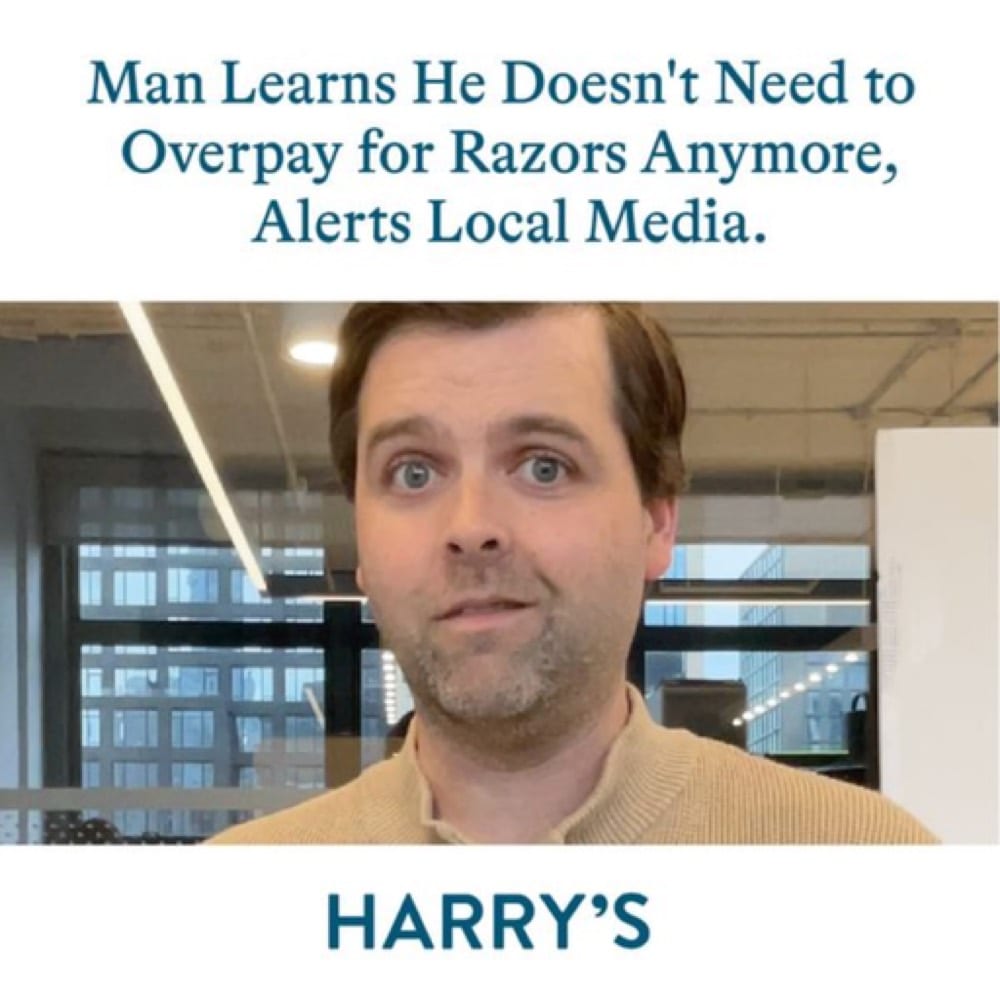 Meme-style ad creative