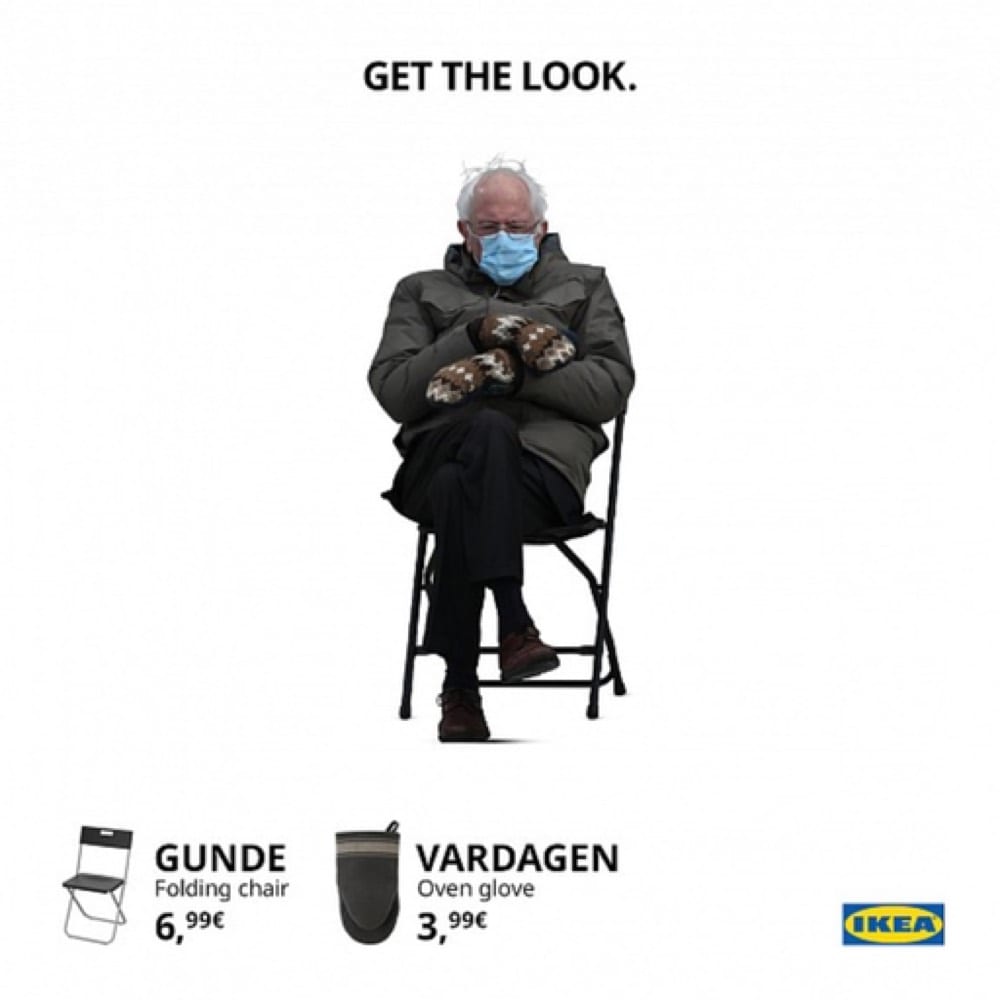Meme-style ad creative