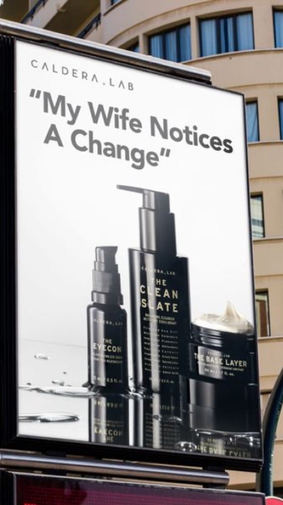 Billboard and newspaper ad template for Canva