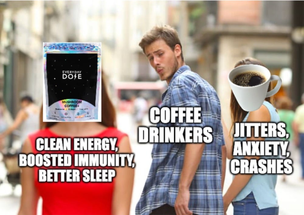 Meme ad format example