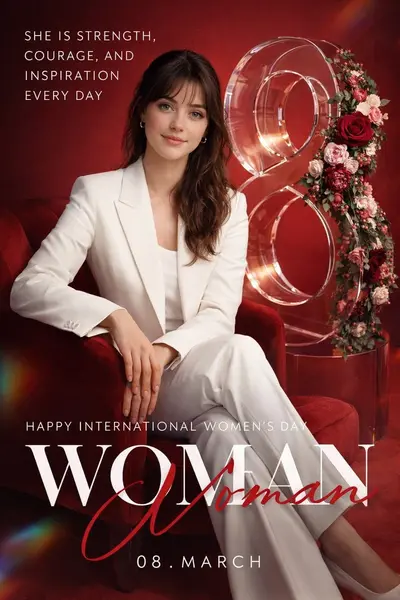 Create a high-end promotional poster for Internation