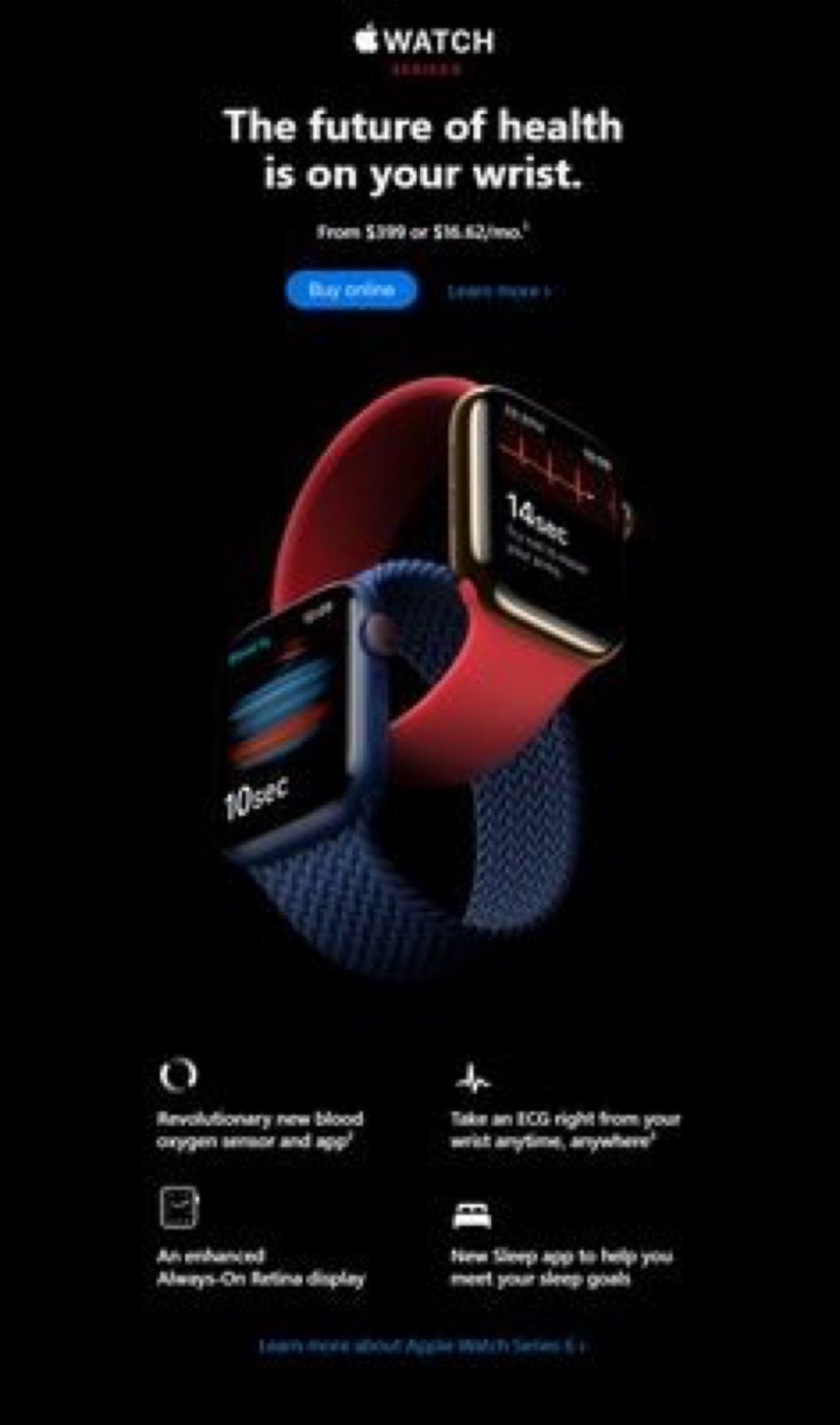 Value-based ad example