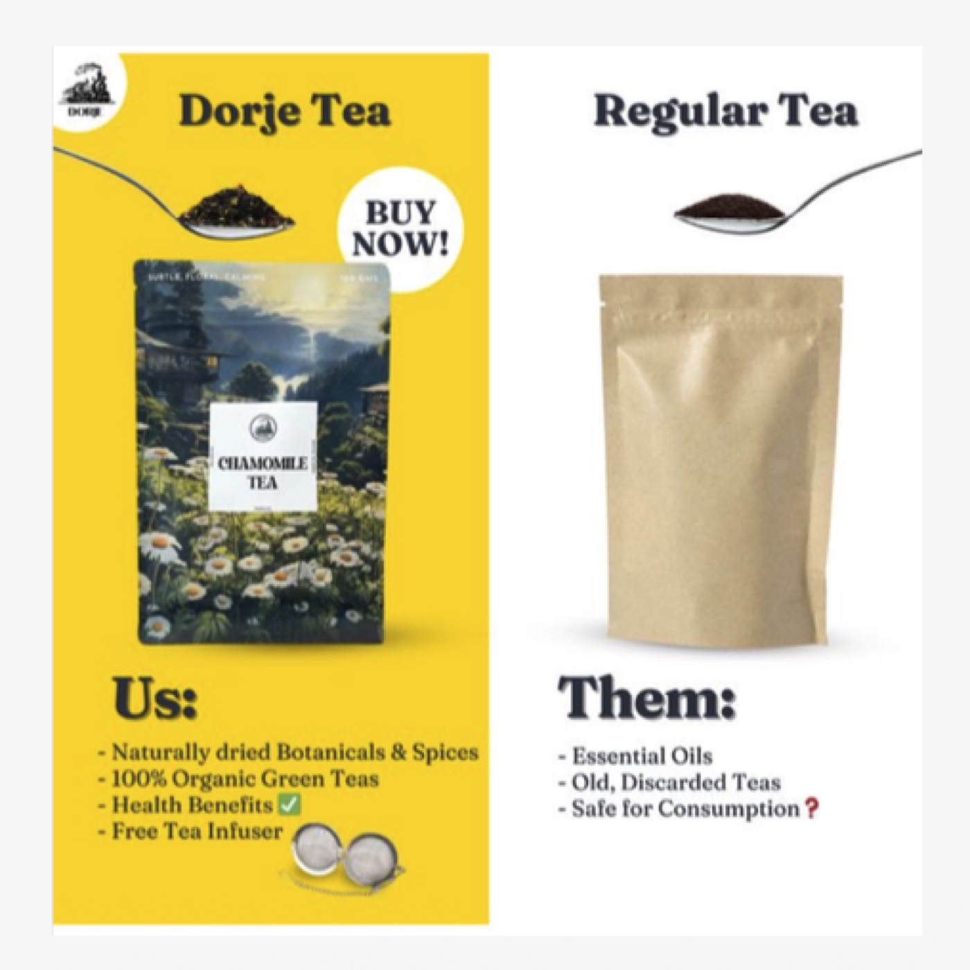 Us versus them ad